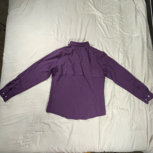 Magellan Fish Gear Purple Vented Fishing Shirt L - Picture 7 of 10